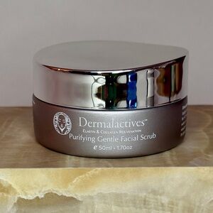Dermalactives Purifying Gentle Facial Scrub | Elastin & Collagen Rejuvenation |